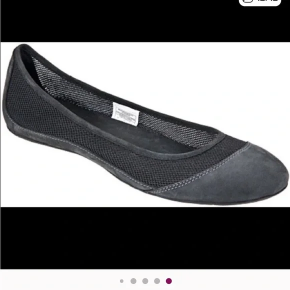 Patagonia Maha Breathe Mesh Leather Black Women's Flats - Picture 13 of 13
